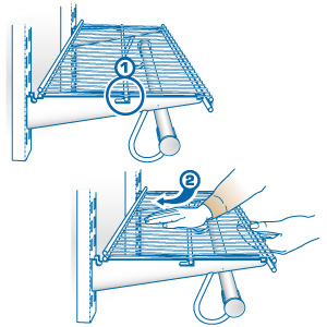 Installation Ventilated shelving gif